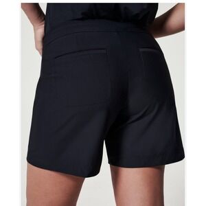 SPANX Black 6" SUNSHINE Pull On Pockets 4-Way Stretch SKORTS Women's XL NWT‎